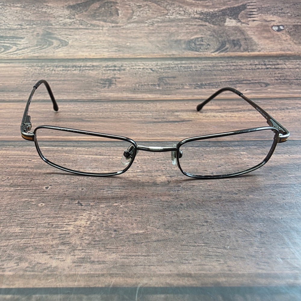 Ray-Ban RB1008T 3015 Titanium Eyeglasses Gunmetal‎ Rectangular Frames 46-17-125